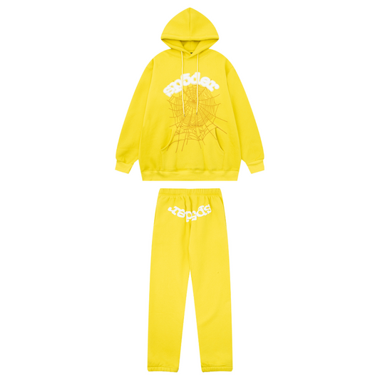 Yellow Sp5der Tracksuit