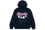 Navy Sp5der Atlanta Hoodie