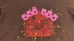 555 Printed Hoodie – Brown